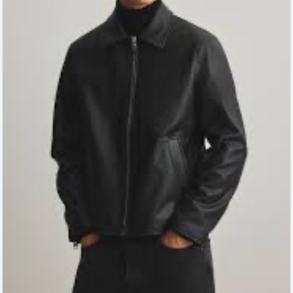 Dolce and Gabbana leather jacket for men